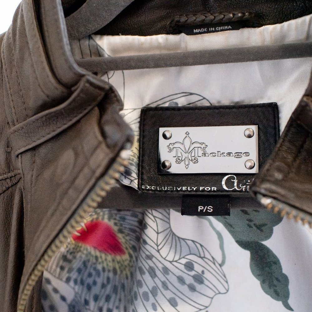 MACKAGE for Aritzia leather jacket